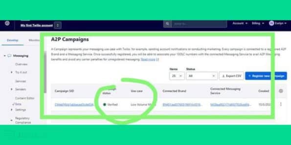 Twilio A2P Campaigns