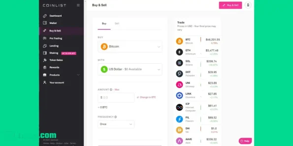 Buy Coinlist Account Online