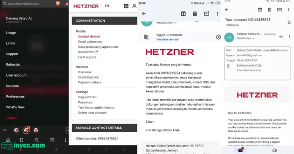 Verified Hetzner Account for Sale