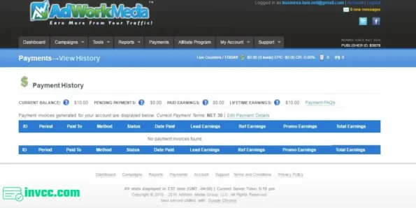 AdWork Media Accounts for Sale