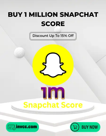 Buy 1 Million Snapchat Score