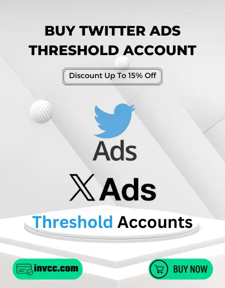 Buy Twitter Ads Threshold Account