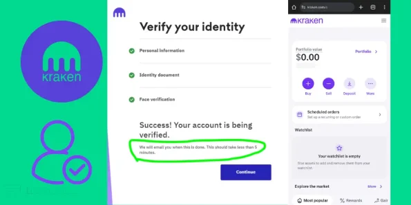 Verified Kraken Accounts for Sale